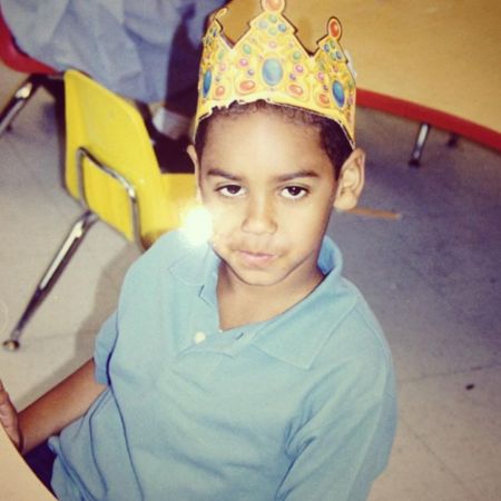 An early picture of Julian Broadus. 